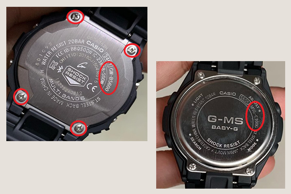 Cách kiểm tra đồng hồ Casio G - Shock, Edifice, Protrek, MTP chính hãng