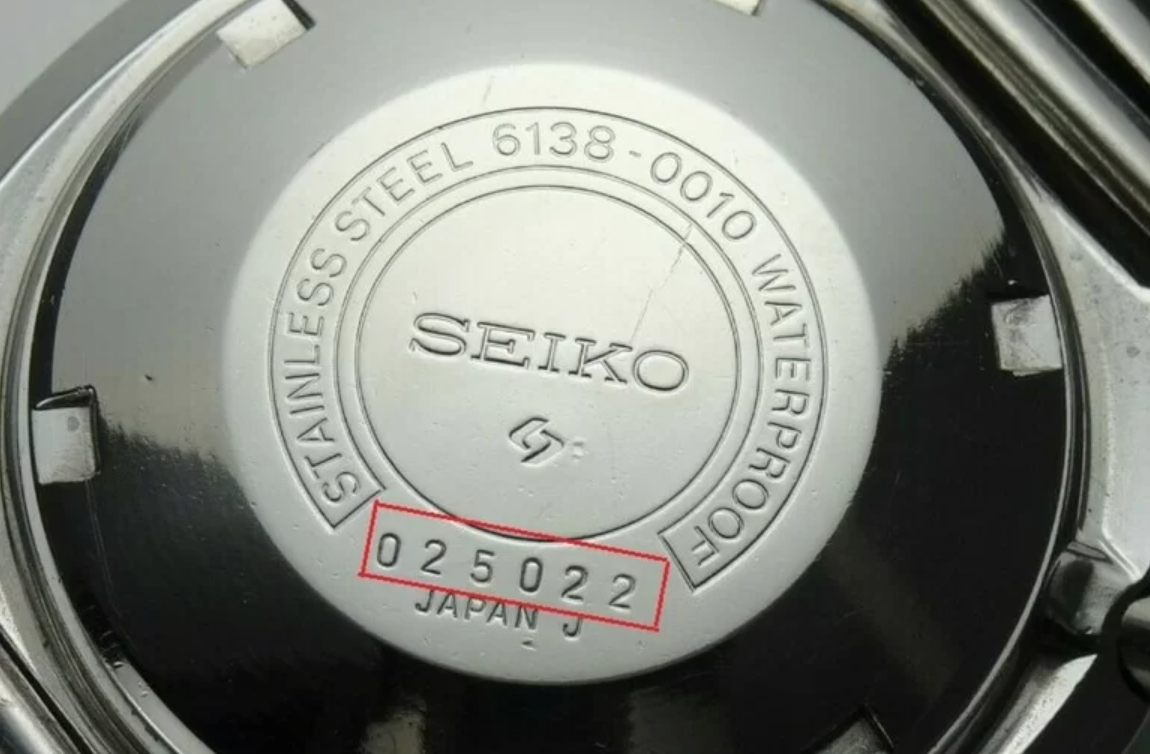 Tra số seri đồng hồ Seiko - Cách kiểm tra đồng hồ Seiko chính hãng