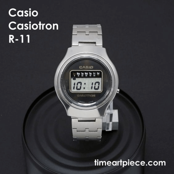 Đồng hồ Casiotron là sản phẩm đồng hồ điện tử đầu tiên của Casio