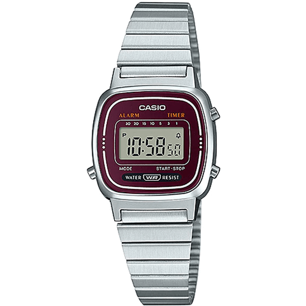 Đồng hồ điện tử Casio tối giản về thiết kế nhưng vô cùng đầy đủ về chức năng
