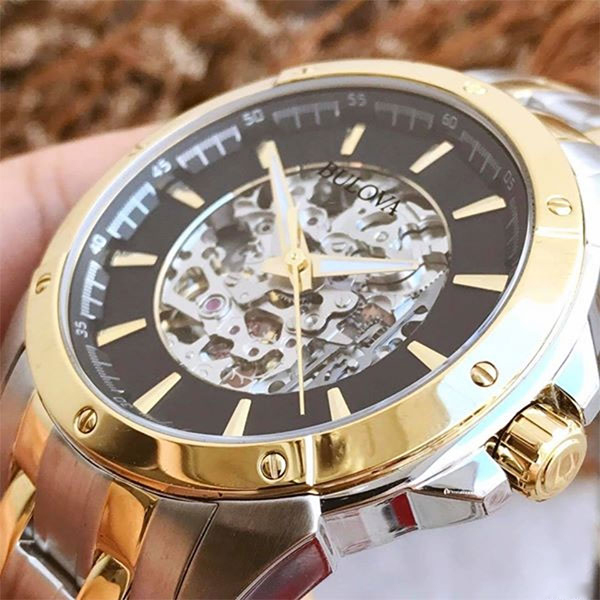 Đánh giá đồng hồ nam bulova tự động lộ máy 96A170 và 98A146