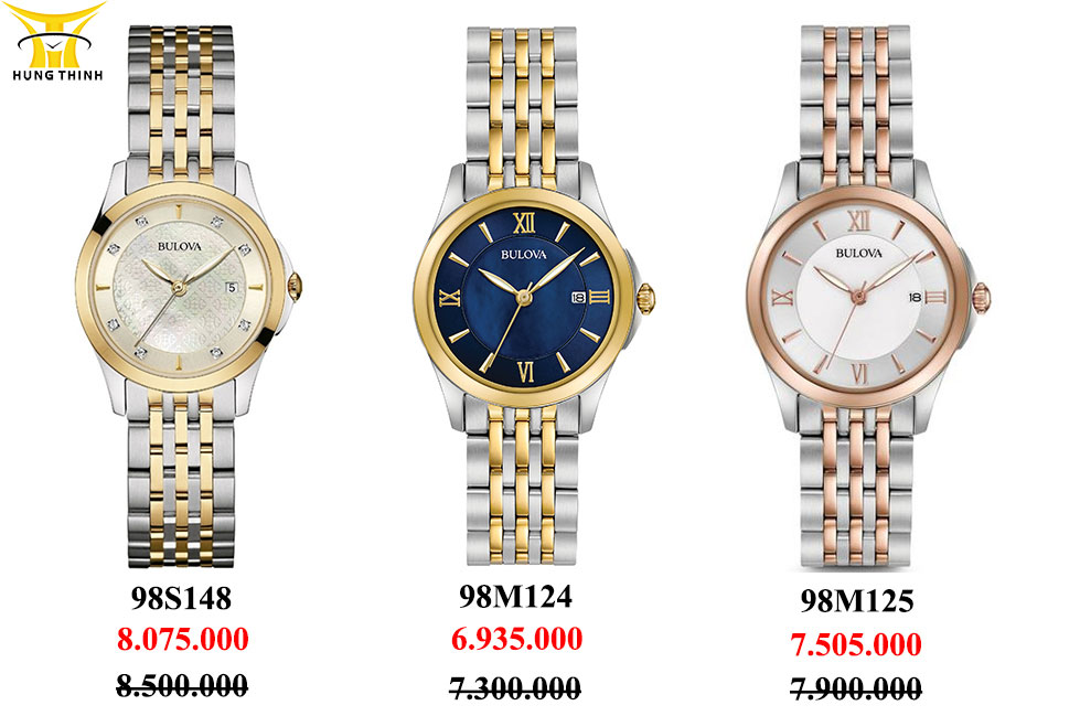 Những mẫu đồng hồ nữ Bulova Thụy Sỹ hot nhất hiện nay